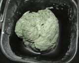 きれいな緑の☆よもぎ肉まん作り方4写真