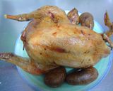 X’mas!簡単*゜ローストチキン゜*。作り方5写真