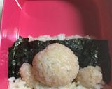 キャラ弁☆水泳がんばれ弁当作り方2写真