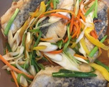 簡単♪サゴシ(さわら)の野菜餡掛け作り方4写真