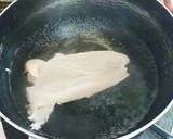 簡単☆ささみと長ネギの酢味噌和え☆作り方2写真