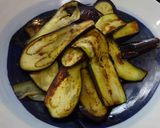 時短調理のスライス茄子のそぼろ餡掛け作り方5写真