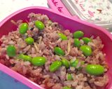 超簡単☆枝豆生姜の胡麻ごはん☆お弁当にも作り方3写真