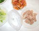 トマト鶏胸肉セロリのさっぱり炒め♪簡単作り方5写真