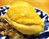納豆とちりめんの和風オムライス作り方7写真