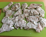 鶏むね肉のしっとり青のり焼き作り方4写真