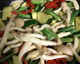 夏野菜とらっきょうの甘酢炒め作り方3写真