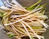 白髪ねぎタップリ 冷やし中華風冷製パスタ作り方7写真