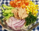 暑さに負けない♪夏野菜たっぷりそうめん作り方2写真