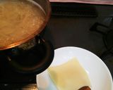オニオンスープパスタ作り方1写真