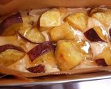 リンゴとサツマイモの簡単ケーキ作り方10写真