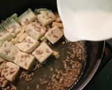 高野豆腐と豚ひきの煮物作り方3写真