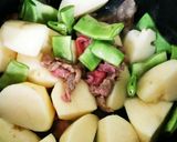 あまから肉じゃが(汁なし)作り方4写真