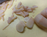 鶏肉と蓮根と新しょうがの炊き込み風ご飯作り方4写真