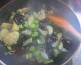ナスと万願寺のしみしみ♫プライパン1つで作り方5写真