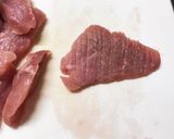 ソース不要！粒マスタードの一口トンカツ作り方1写真