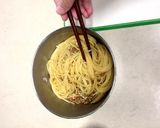 納豆としらすの和風パスタ作り方2写真