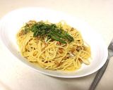 納豆としらすの和風パスタ作り方3写真