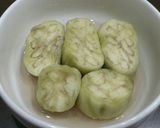 ズボラ焼き茄子もどき☆レンチン蒸し茄子作り方5写真