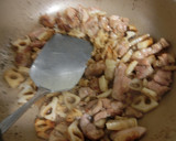 鶏肉と蓮根と新しょうがの炊き込み風ご飯作り方7写真