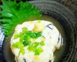 夏にぴったり☆簡単！豆腐の茶巾蒸し作り方4写真