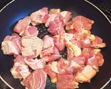 簡単美味しい！ズッキーニと鶏もも肉炒め作り方4写真