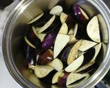 茄子と豆の煮たが作り方2写真