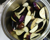 茄子と豆の煮たが作り方2写真