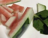 美肌に☆スイカの皮のお漬物作り方2写真
