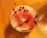 見た目はすいか！味はいちご！なかき氷作り方4写真