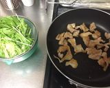簡単おつまみ☆鶏皮の甘辛焼き作り方3写真