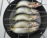 備長炭で炭火焼!!鮎の塩焼き作り方1写真