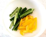 ゴーヤとパプリカの豚肉巻きサッパリ風味作り方2写真