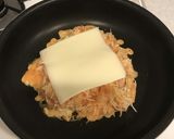 小麦粉不使用キムチーズお好み焼き作り方3写真