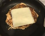 小麦粉不使用キムチーズお好み焼き作り方4写真