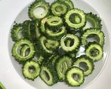 ゴーヤハンバーグのトマト煮込み作り方1写真