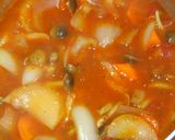 簡単！鶏むね肉とオクラ♪野菜のトマト煮作り方6写真