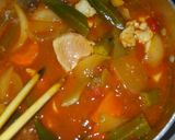 簡単！鶏むね肉とオクラ♪野菜のトマト煮作り方10写真