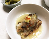 茄子の豚肉巻き みぞれあんかけ作り方5写真