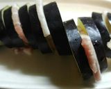 なすと豚バラのレンチン蒸し♪ピリ辛味噌味作り方3写真