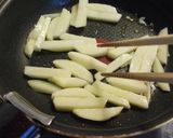 ゴーヤとポテトのカレーチーズ炒め作り方3写真