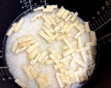 煎り酒で。新生姜と揚げの炊き込みご飯作り方3写真