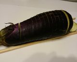 ハッセルバック茄子(チーズ柚子胡椒マヨ)作り方1写真