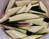 万能ダレで茄子とズッキーニの豚バラ炒め作り方1写真