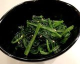 レンジでほうれん草のおひたし作り方6写真