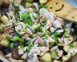 お茄子と豚バラ肉の炒め物作り方5写真