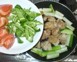 鶏もも肉と長ねぎの酢炒め♪簡単さっぱり作り方9写真