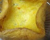 トマト・ピーマン・粉チーズ入りの食パン！作り方4写真