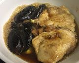 梅干しで鶏肉の照り焼き作り方5写真