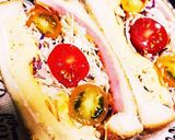 朝から手抜きだし巻き卵のわんぱくサンド作り方6写真